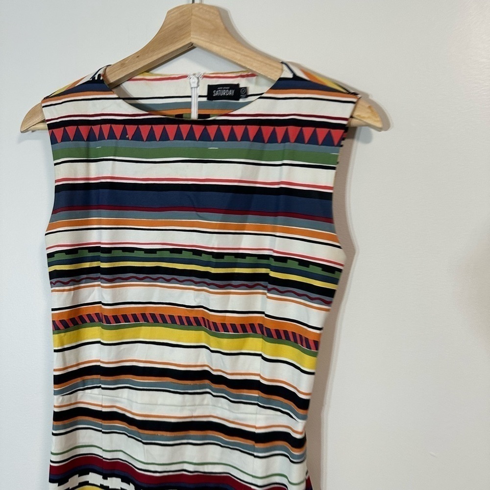 Kate Spade Saturday Stripe Sheath
Dress Stretch Cotton Blends size 2 - Picture 4 of 8